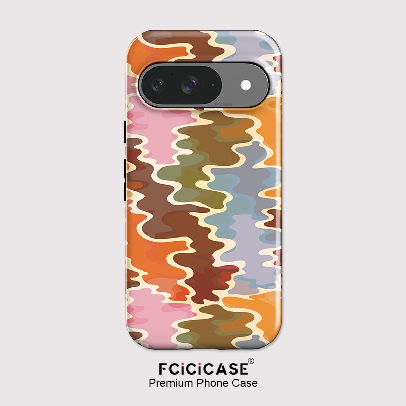 Google Pixel 9 - เคสโทรศัพท์อะคริลิคแบบด้าน Fcicicase สำหรับ Google Pixel 10A