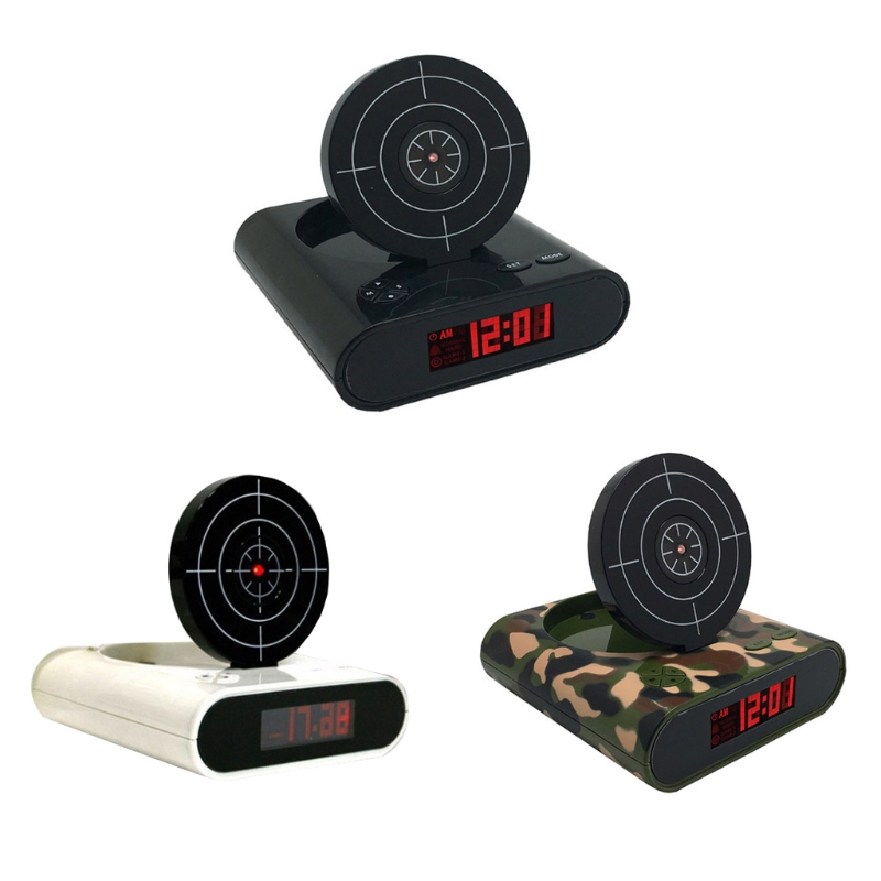 Electronics Home Gadgets - ข่าว2021 ElectronicsนาฬิกานาฬิกาปลุกดิจิตอลGadgetเป้าหมาย-ยิงเลเซอร์สำหรับนาฬิกาปลุกเด็กตารางAwakening