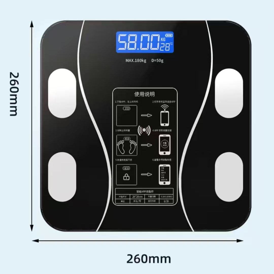 Electronics Home Gadgets - เครื่องชั่งน้ำหนักไขมันในร่างกายแบบ USB ใหม่, เครื่องชั่งไขมันอัจฉริยะและแม่นยำสำหรับใช้ในบ้าน, เครื่องชั่งน้ำหนักสำหรับผู้ใหญ่, เครื่องชั่งน้ำหนักอิเล็กทรอนิกส์ขนาดเล็ก,