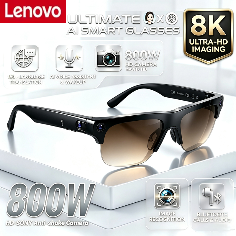 Smart Glasses Ar - แว่นตาอัจฉริยะ Lenovo Smart AI Glasses 800w