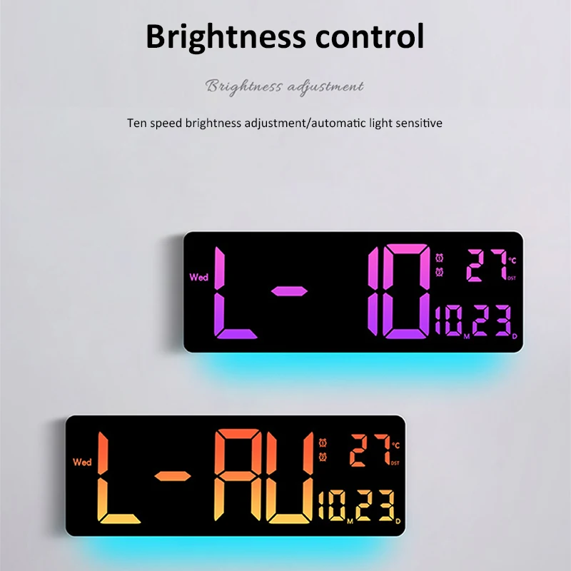 16 นิ้วขนาดใหญ่นาฬิกาดิจิตอล T - Modern Electronics Gadgets บทวิจารณ์และราคา