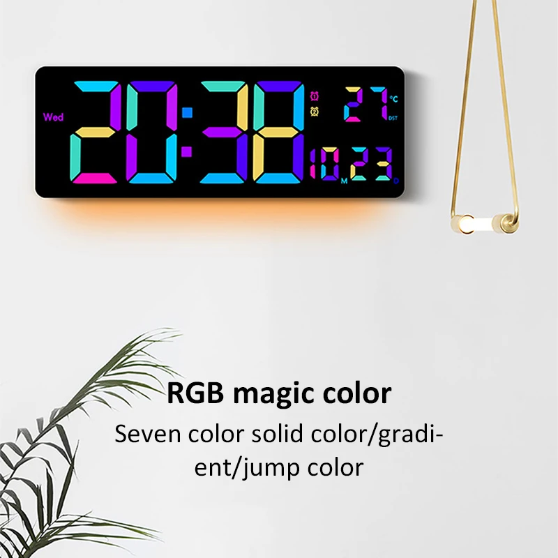 16 นิ้วขนาดใหญ่นาฬิกาดิจิตอล T - Modern Electronics Gadgets บทวิจารณ์และราคา