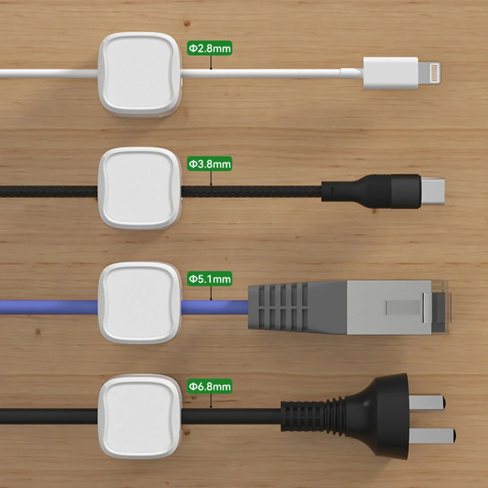 6/12/24PCS Magnetic CABLE Orga - Magnetic Charging Cable บทวิจารณ์และราคา