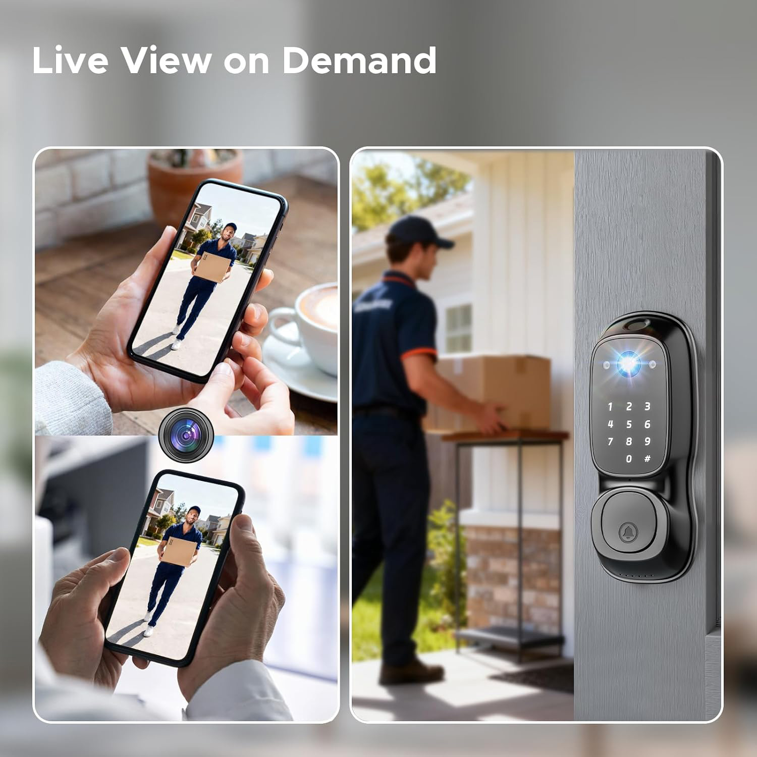 กุญแจล็อคประตูอัจฉริยะ Tuya Wi - Electronics & Gadgets Starting With C บทวิจารณ์และราคา