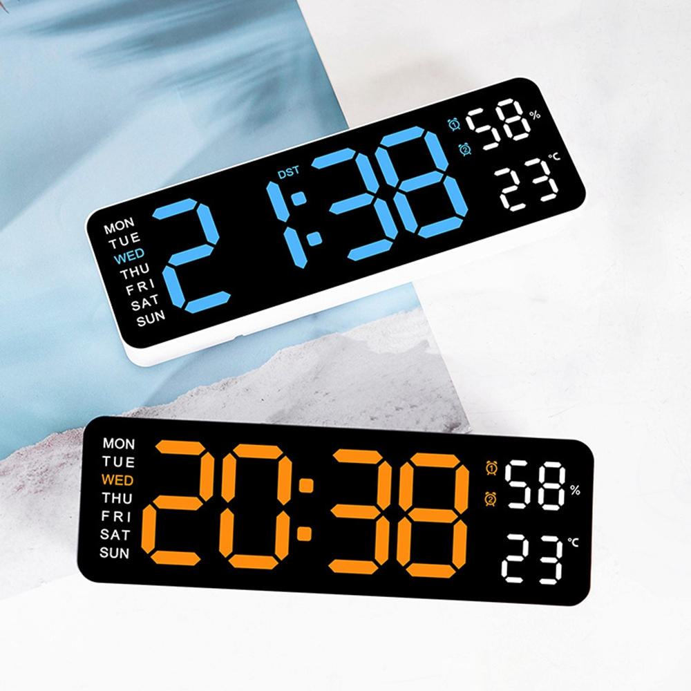 นาฬิกาดิจิตอลขนาดใหญ่อุณหภูมิแ - Modern Electronics Gadgets บทวิจารณ์และราคา