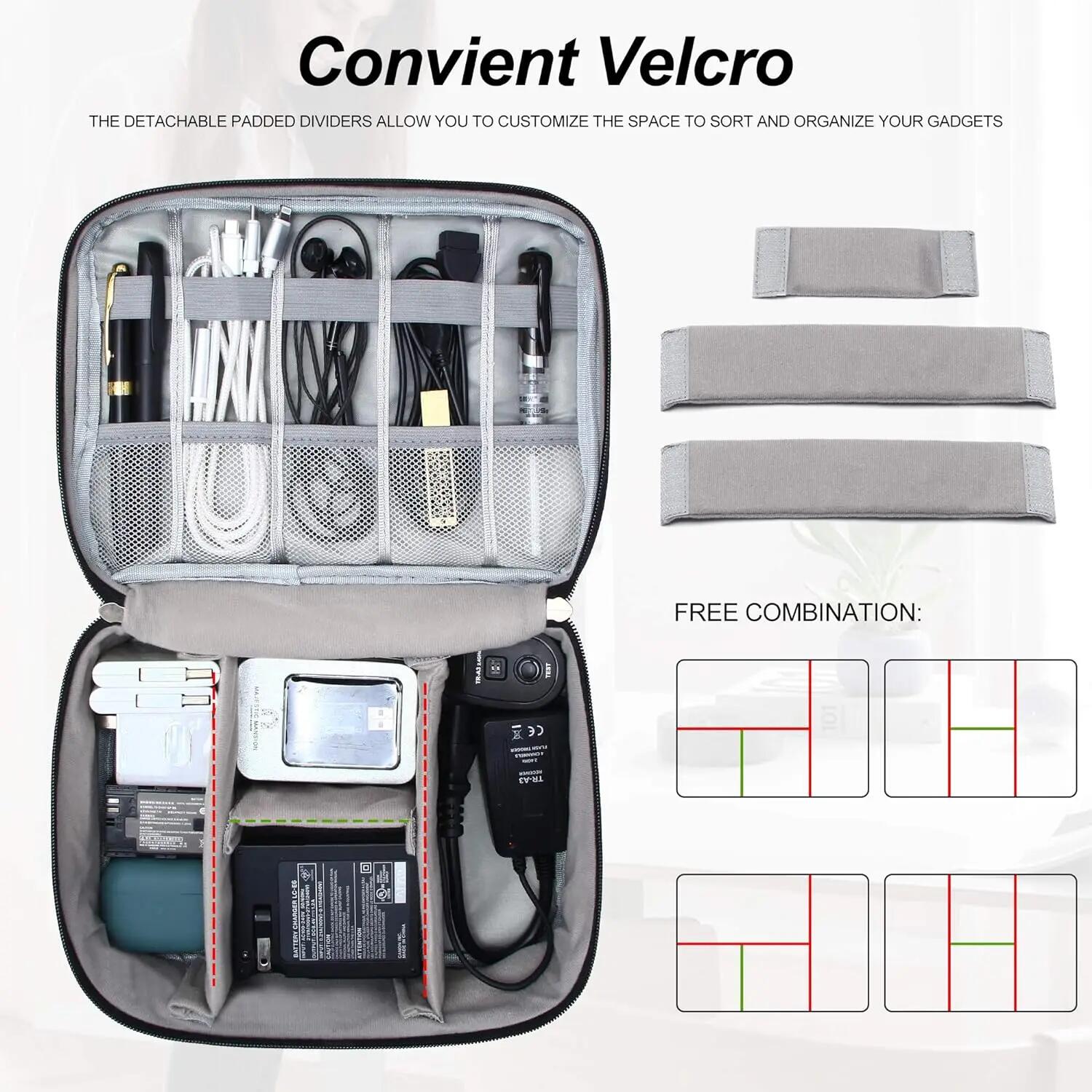 กระเป๋าเก็บดิจิตอลแบบพกพา USB  - Electronics Gadgets Bag บทวิจารณ์และราคา