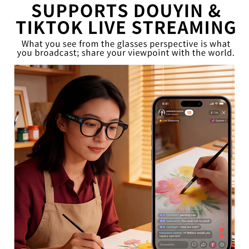 แว่นตาอัจฉริยะ Lenovo AI 800W  - Smart Glasses Ar บทวิจารณ์และราคา