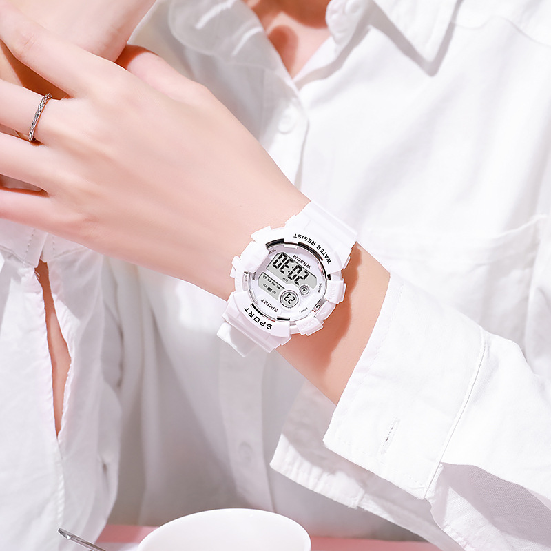 แฟชั่นนาฬิกาเด็กส่องสว่างกันน้ - Smart Watch Kids บทวิจารณ์และราคา