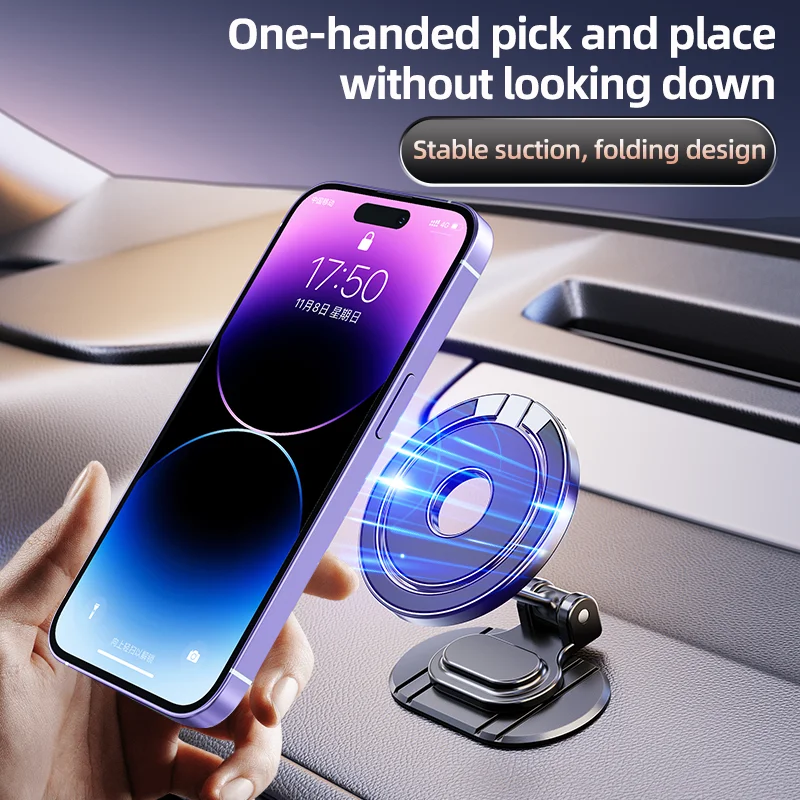 720 หมุนแม่เหล็กรถผู้ถือโทรศัพ - Useful Electronic Gadgets บทวิจารณ์และราคา
