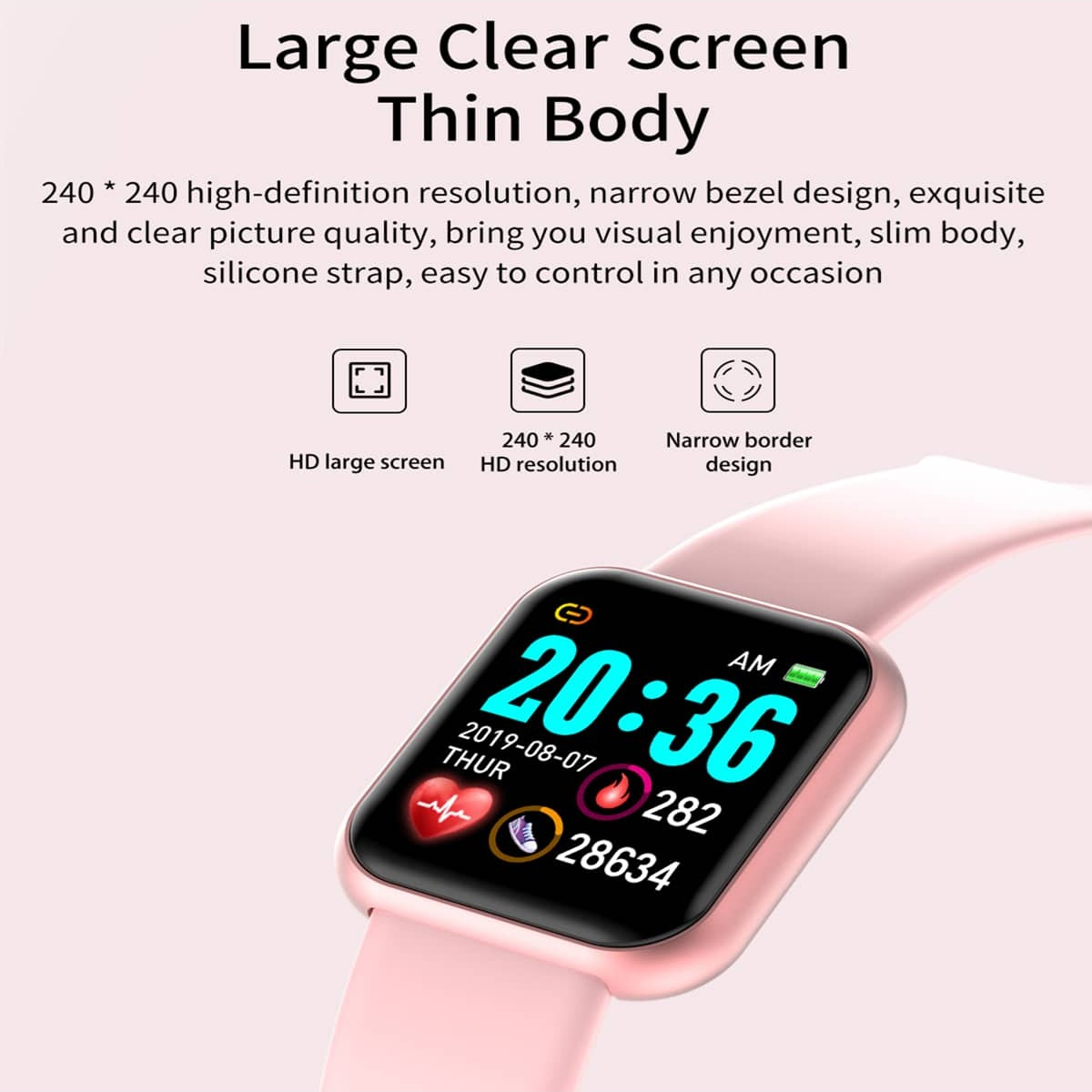 นาฬิกาสมาร์ทวอทช์สายรัดข้อมือฟ - Smart Watch Kids บทวิจารณ์และราคา