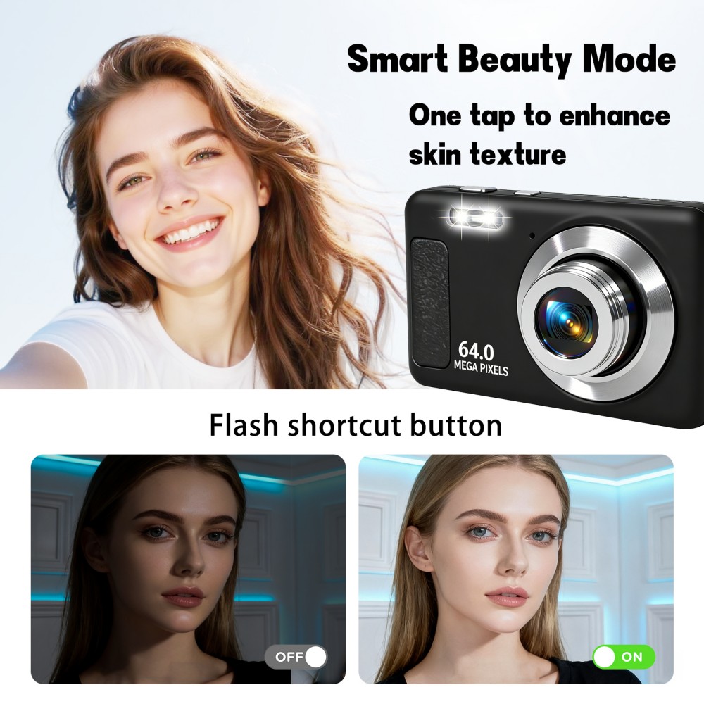 กล้องดิจิตอลพกพา 4K Ultra HD 6 - Electronics Home Gadgets บทวิจารณ์และราคา