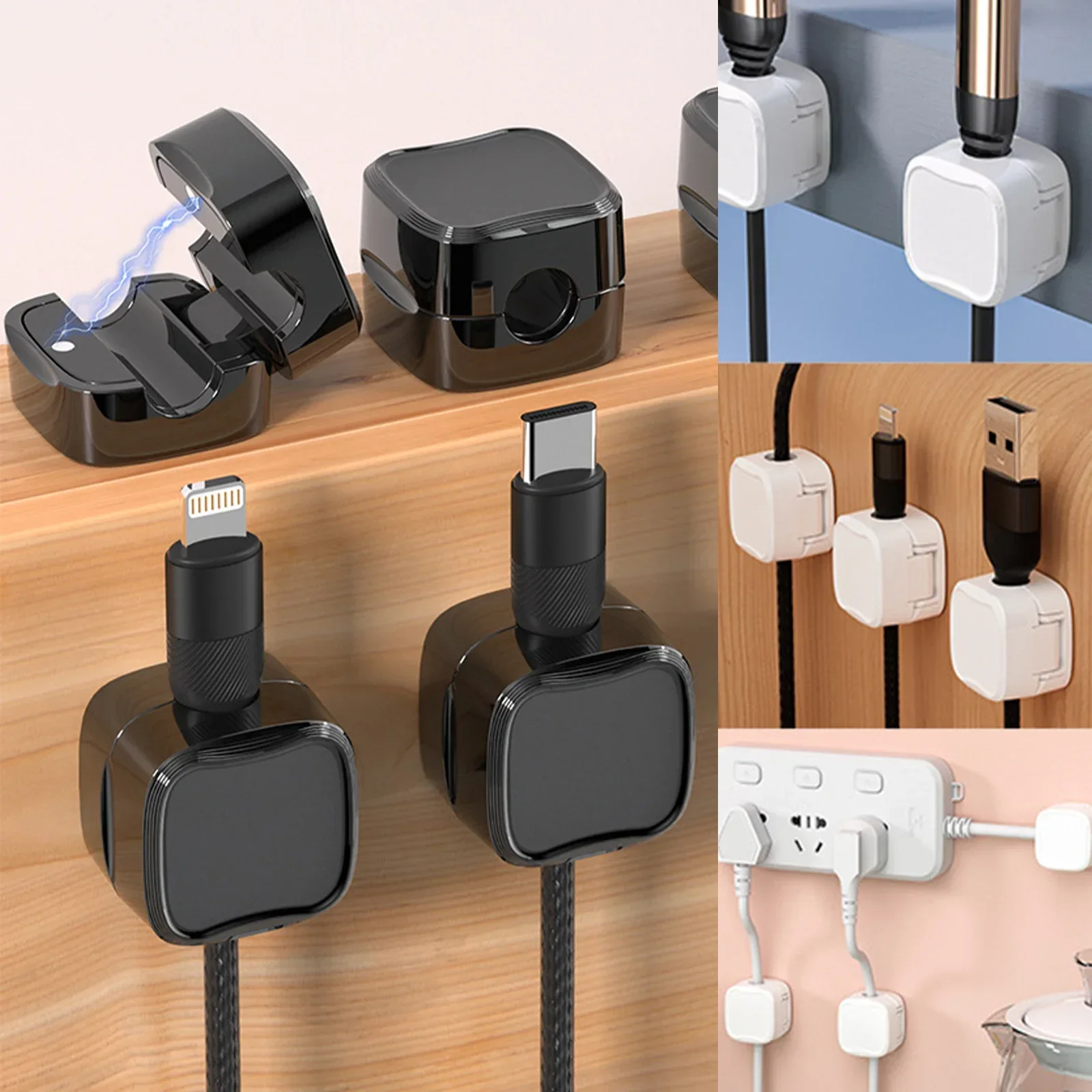 24/6PCS Magnetic CABLE Organiz - Magnetic Charging Cable บทวิจารณ์และราคา