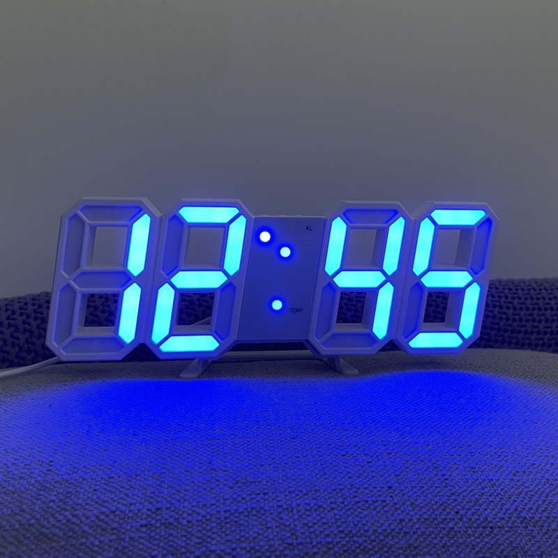 นาฬิกาดิจิตอล LED 3 มิติ แบบมี - Modern Electronics Gadgets บทวิจารณ์และราคา