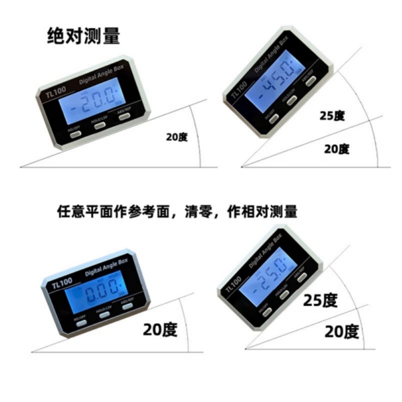เครื่องวัดมุมในแนวนอนเครื่องวั - Useful Electronic Gadgets บทวิจารณ์และราคา