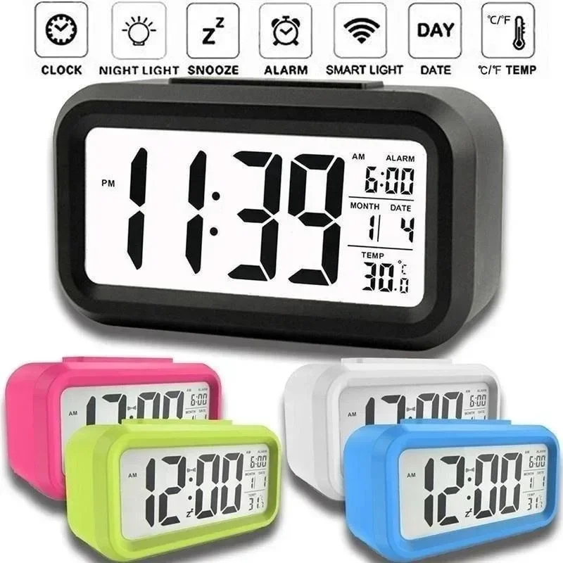 นาฬิกาปลุกดิจิตอล LED พร้อมไฟแ - Modern Electronics Gadgets บทวิจารณ์และราคา