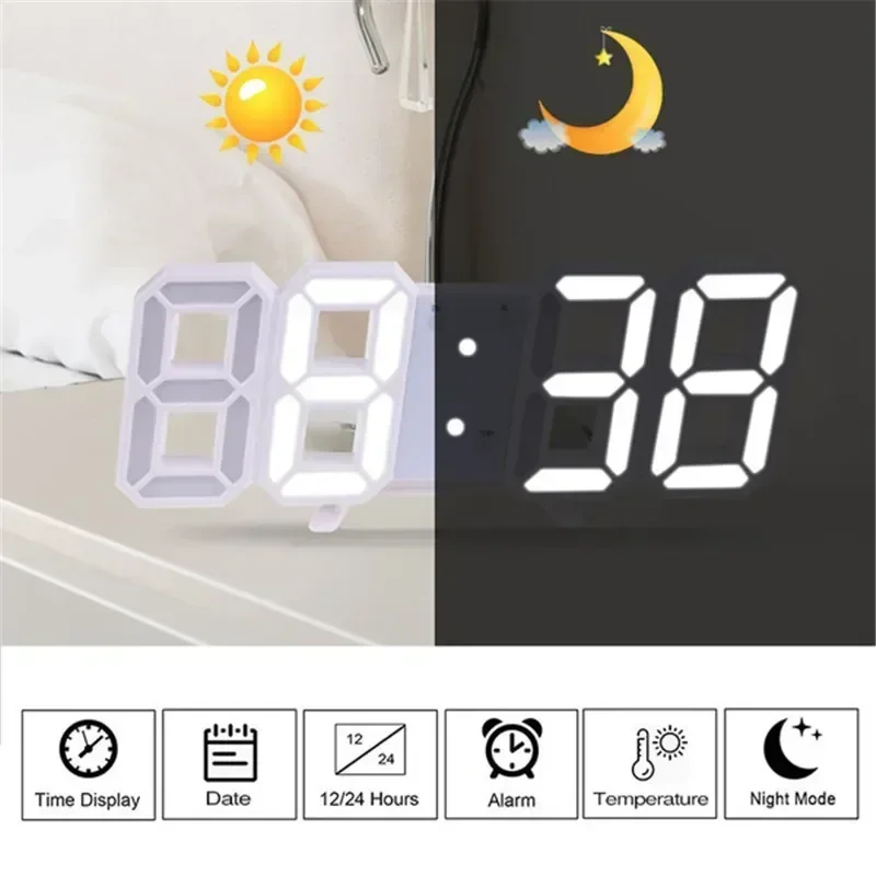 นาฬิกาแขวนผนังดิจิตอลอิเล็กทรอ - Modern Electronics Gadgets บทวิจารณ์และราคา