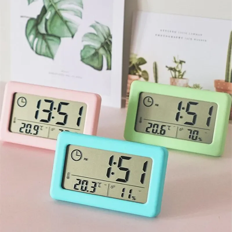 นาฬิกาแขวนอุณหภูมิและความชื้นม - Modern Electronics Gadgets บทวิจารณ์และราคา