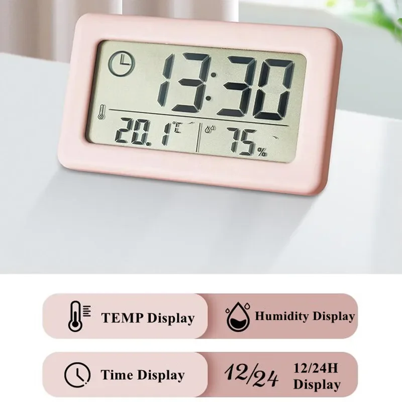 นาฬิกาแขวนอุณหภูมิและความชื้นม - Modern Electronics Gadgets บทวิจารณ์และราคา