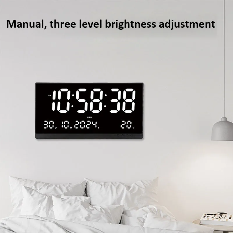 21 ''นาฬิกาแขวนดิจิตอลขนาดใหญ่ - Modern Electronics Gadgets บทวิจารณ์และราคา