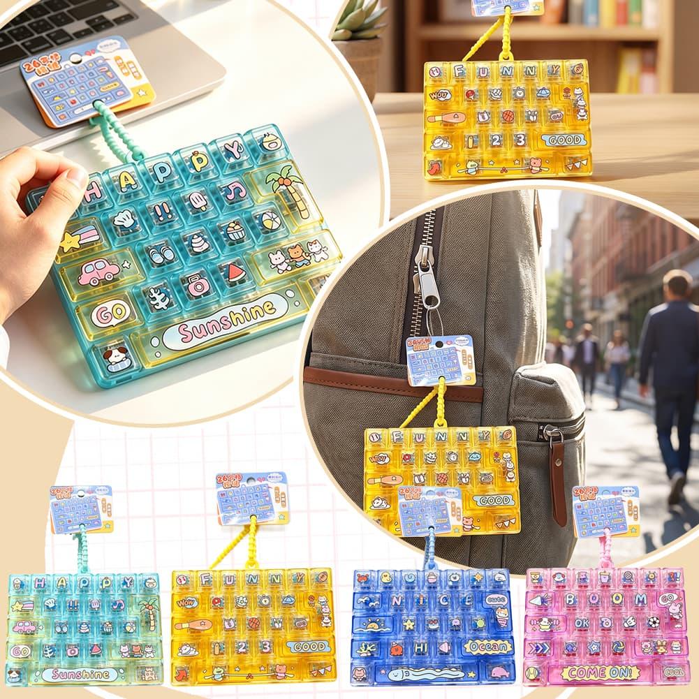 พวงกุญแจปุ่มกด 26 แบบ ของเล่นค - Electronics Gadgets Bag บทวิจารณ์และราคา