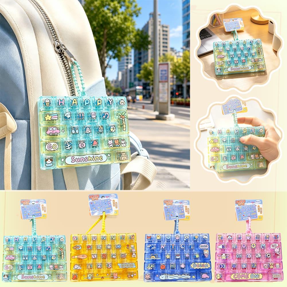 พวงกุญแจปุ่มกด 26 แบบ ของเล่นค - Electronics Gadgets Bag บทวิจารณ์และราคา