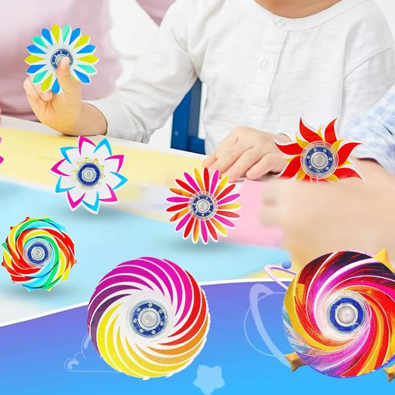 5-20 ชิ้น มินิสปินเนอร์สีรุ้ง  - Electronics Gadgets Bag บทวิจารณ์และราคา