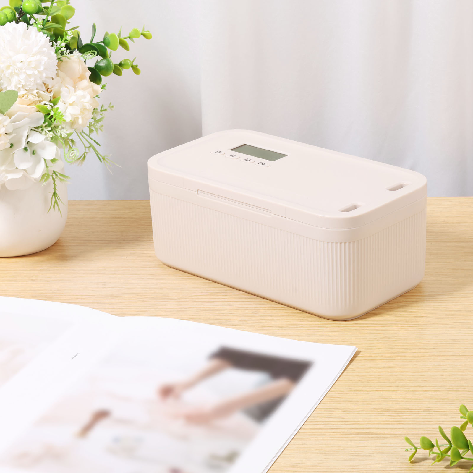 กล่องล็อคแบบตั้งเวลา กล่องเก็บ - Modern Electronics Gadgets บทวิจารณ์และราคา