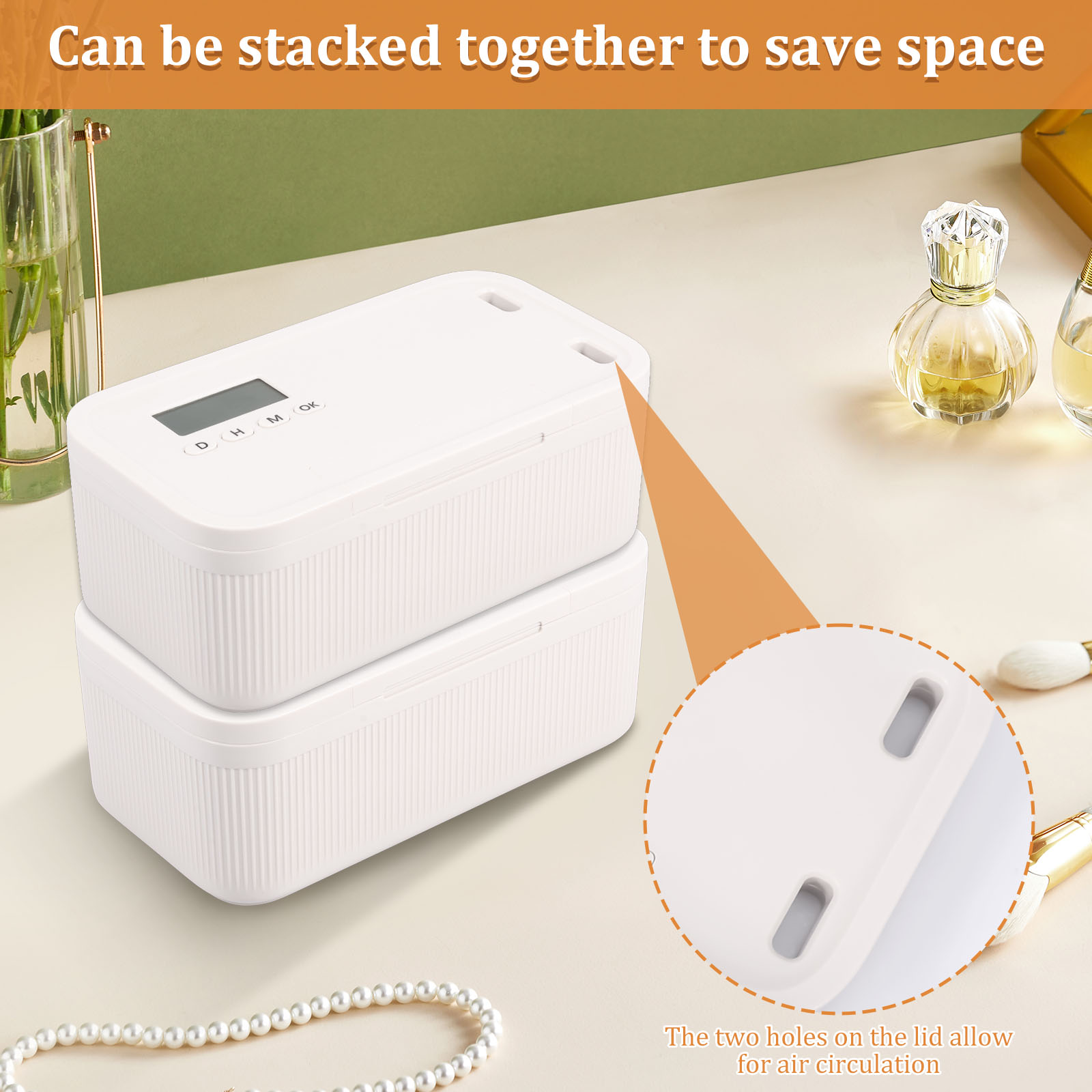 กล่องล็อคแบบตั้งเวลา กล่องเก็บ - Modern Electronics Gadgets บทวิจารณ์และราคา