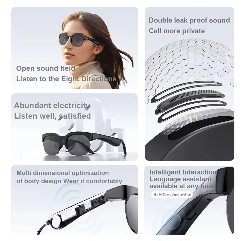 เลอโนโวแว่นตาอัจฉริยะไร้สาย AI - Smart Glasses Ar บทวิจารณ์และราคา