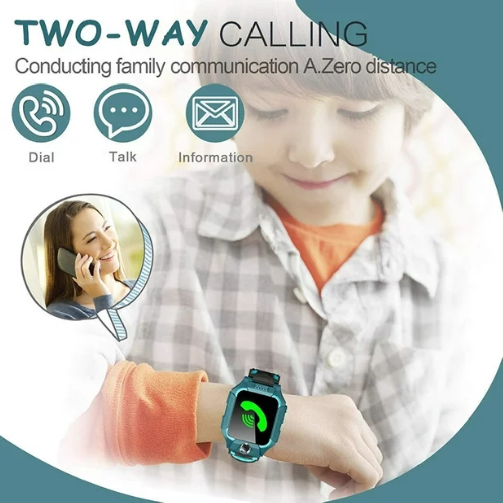 เด็กแบบใหม่สมาร์ทวอท์ช2G SOS L - Smart Watch Kids บทวิจารณ์และราคา