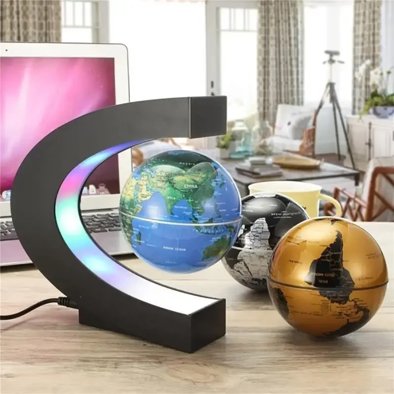 ลูกโลกแม่เหล็กลอยได้ ไฟ LED แผ - Modern Electronics Gadgets บทวิจารณ์และราคา