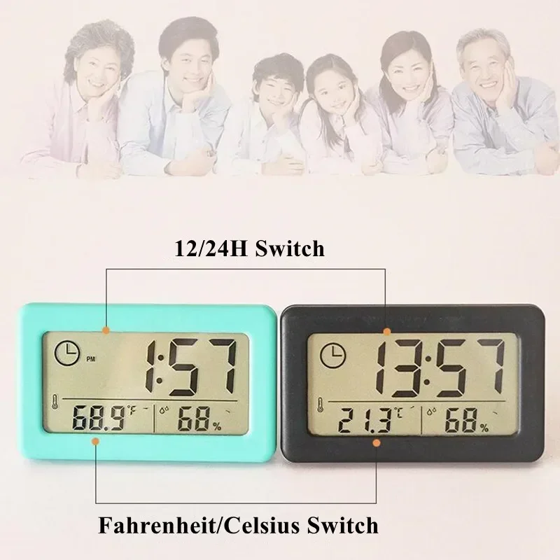นาฬิกาปลุกนาฬิกาดิจิตอลตกแต่งห - Modern Electronics Gadgets บทวิจารณ์และราคา
