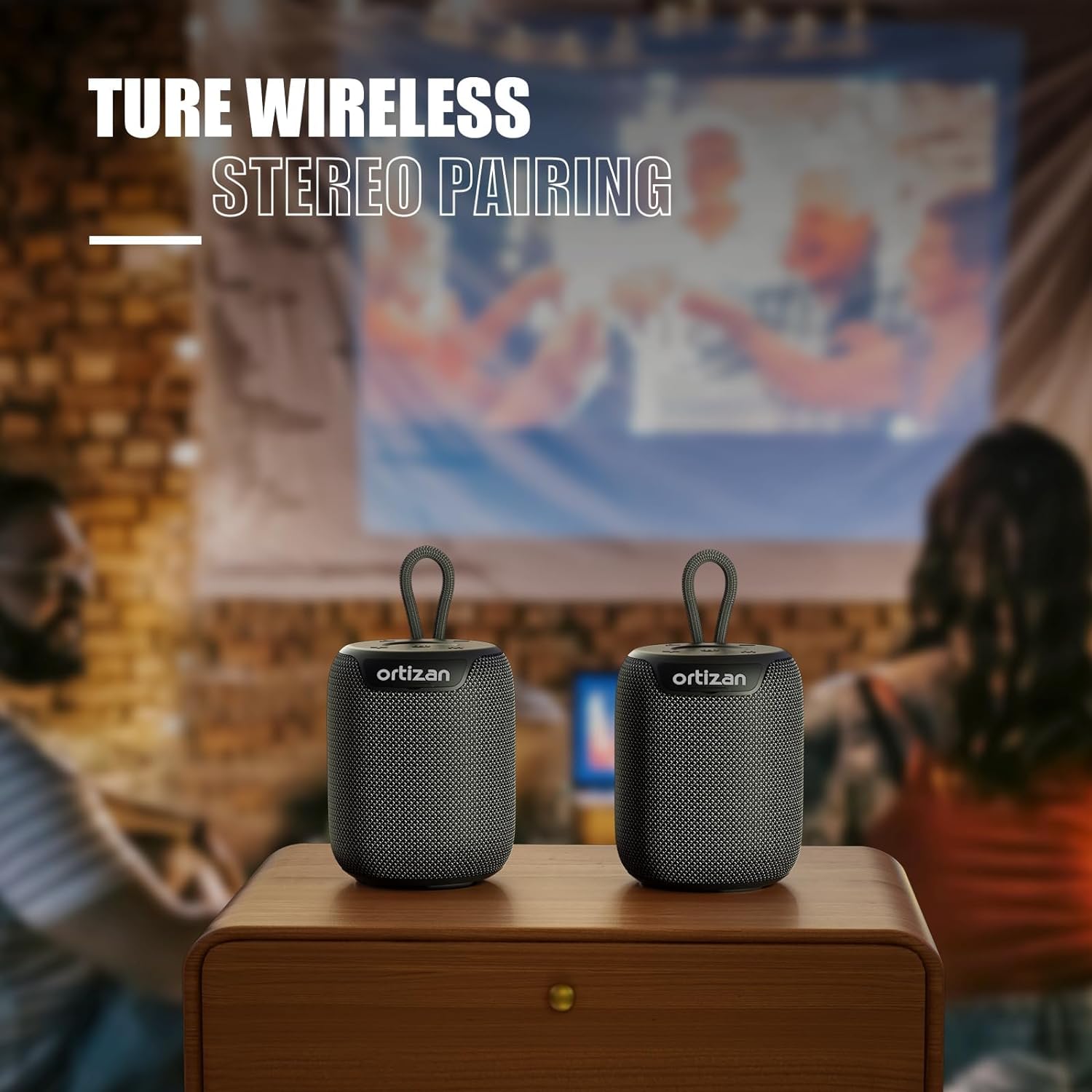Ortizan Party ลําโพงบลูทูธ,AUX - Electronics Home Gadgets บทวิจารณ์และราคา
