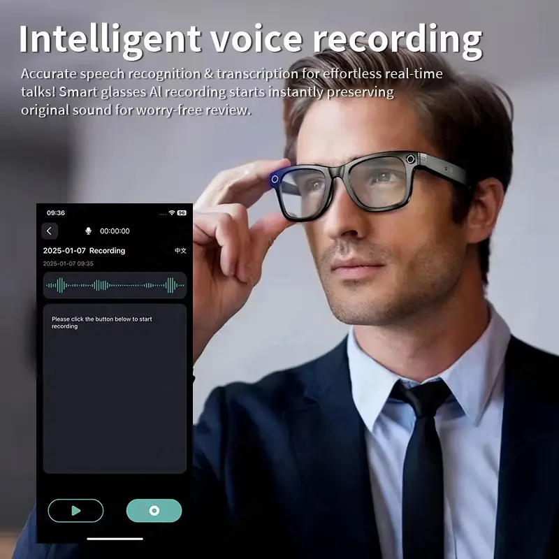 แว่นตาอัจฉริยะ AI พร้อมกล้อง 8 - Smart Glasses Ar บทวิจารณ์และราคา